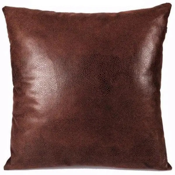 Coussin Industriel En Cuir Déco Indus