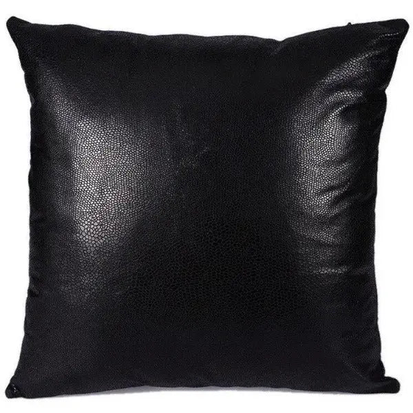 Coussin Industriel Noir Déco Indus