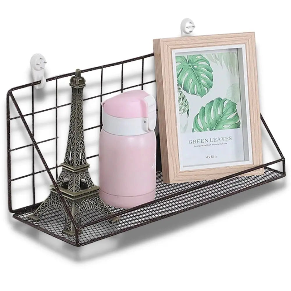 Étagère Murale Cadre Fer Déco Indus