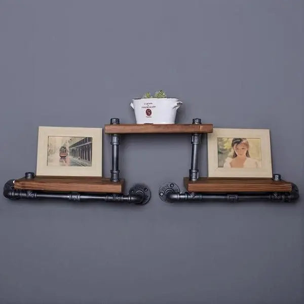 Étagère Murale Industrielle De Couloir Déco Indus