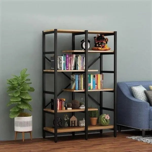 Étagère industrielle d'intérieur vintage