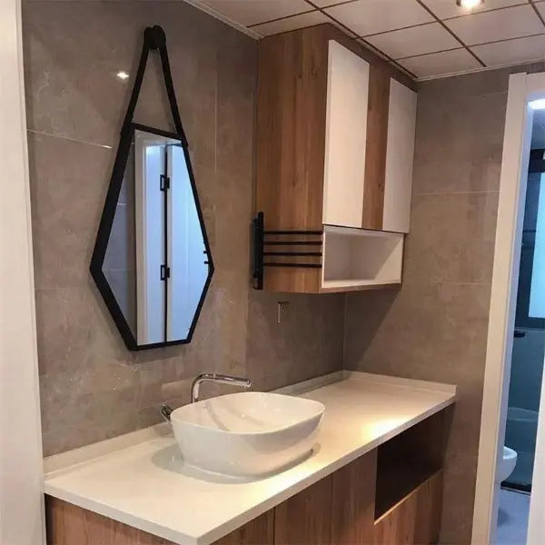 Grand Miroir Industriel Noir Déco Indus