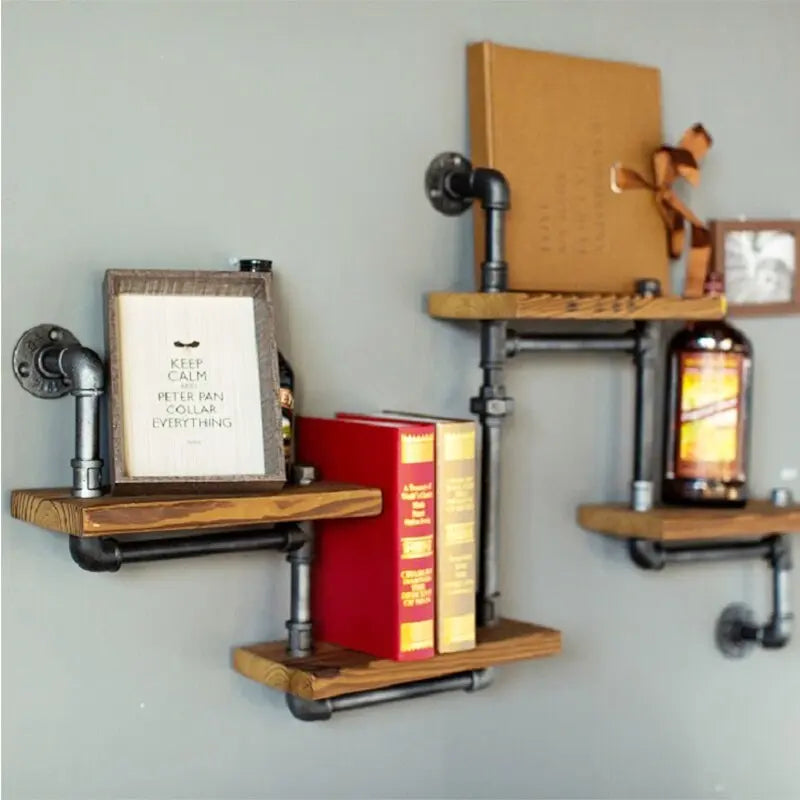 Étagère Industrielle Décorative Déco Indus