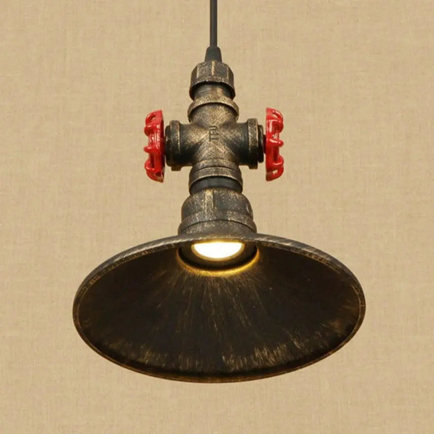 Suspension Industrielle Tuyau Déco Indus