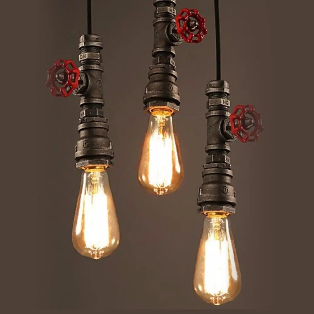 Suspension Industrielle Vanne Déco Indus