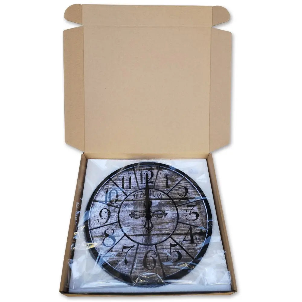 Horloge Industrielle Ancienne Déco Indus