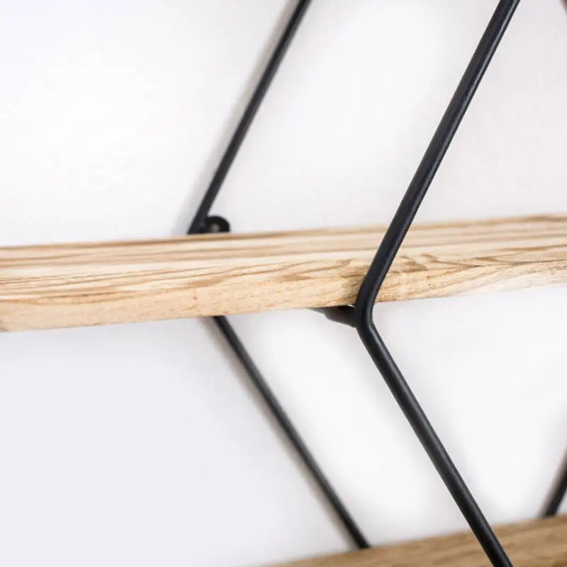 Étagère Murale Industrielle Losange Déco Indus