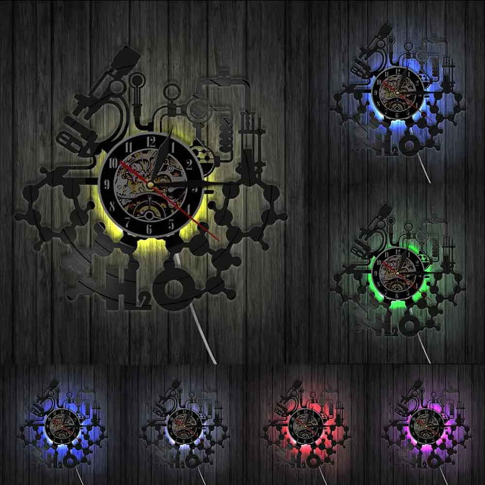 Horloge Industrielle Scientifique Déco Indus