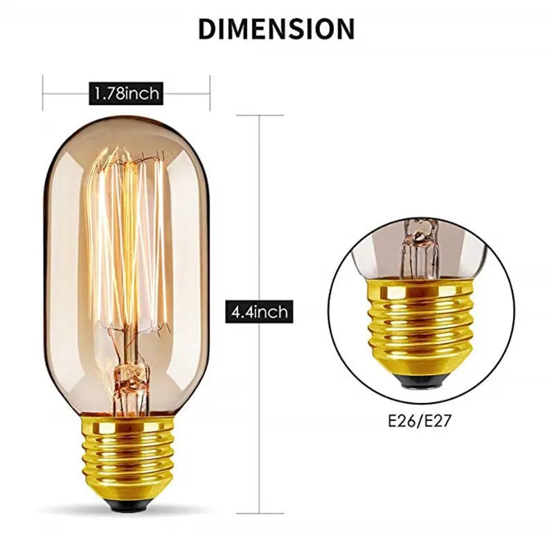 Ampoule Vintage Chandelier Déco Indus