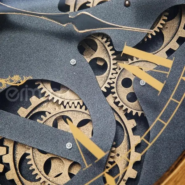 Horloge Murale Industrielle Française Déco Indus