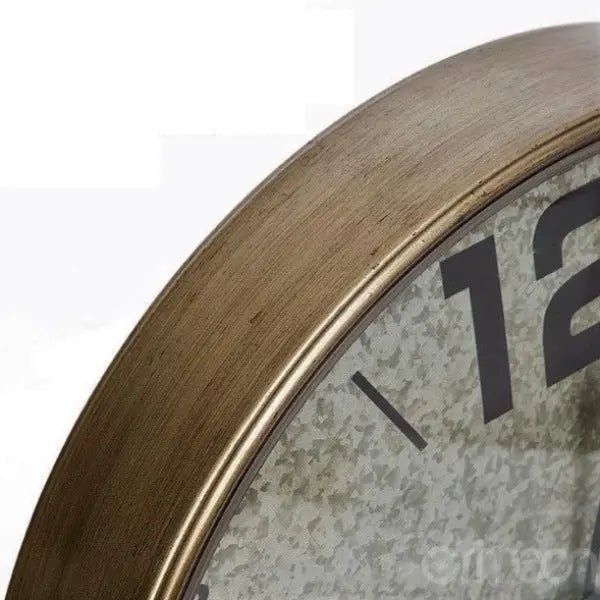 Horloge Murale Industrielle Géante Déco Indus