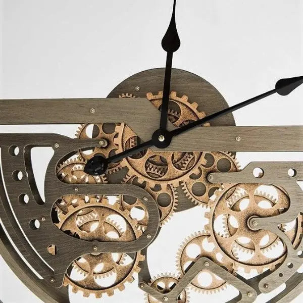 Horloge Murale Industrielle Géante Déco Indus