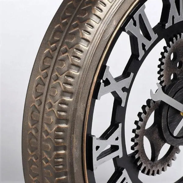 Horloge Industrielle Originale Déco Indus