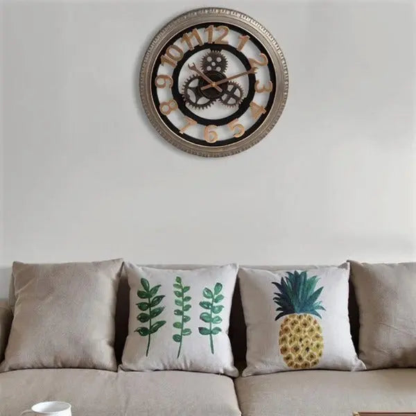 Horloge Industrielle Originale Déco Indus