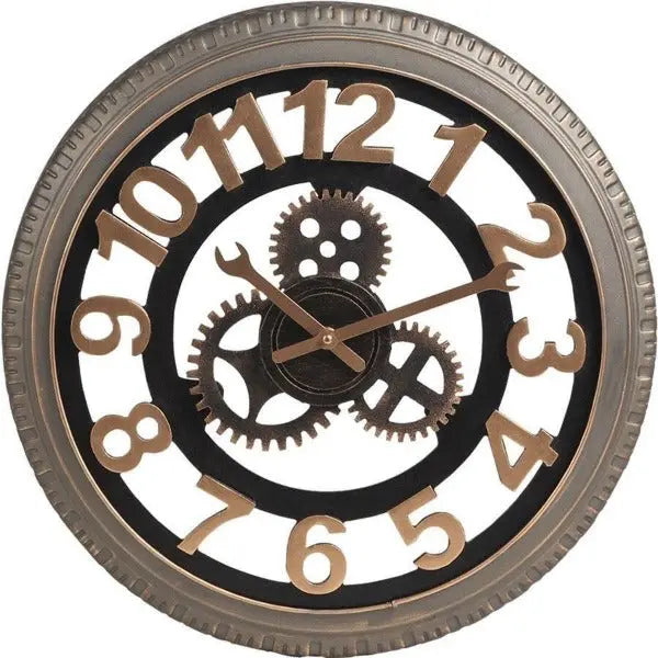 Horloge Industrielle Originale Déco Indus