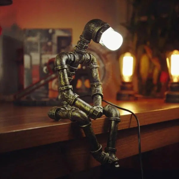 Lampe À Poser Type Industriel Déco Indus