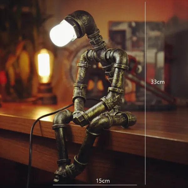 Lampe À Poser Type Industriel Déco Indus