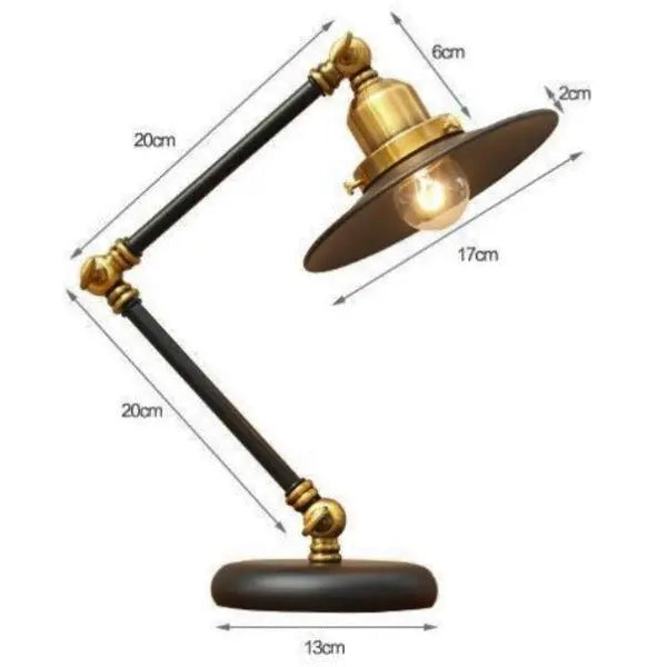 Lampe De Bureau Design Industriel Déco Indus