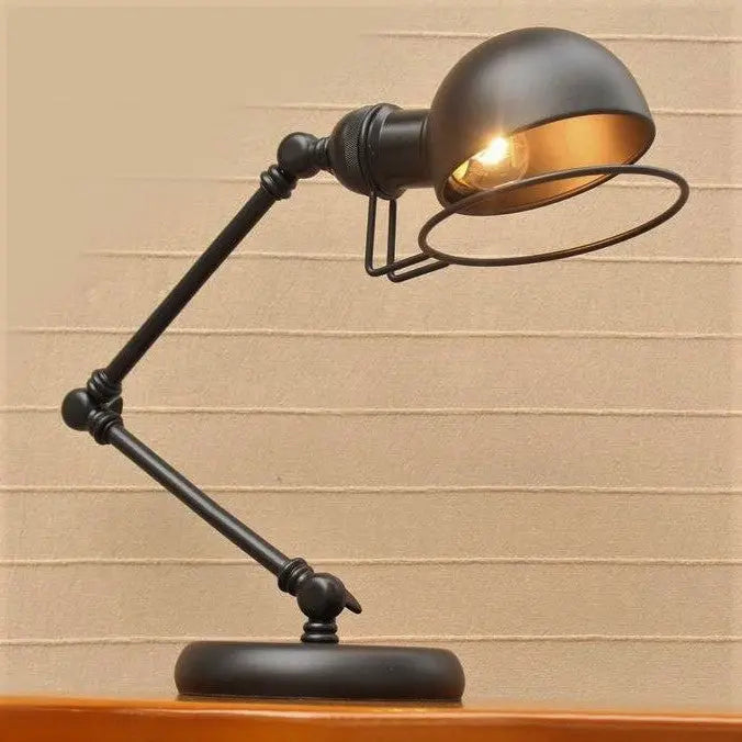 Lampe De Bureau Industrielle Articulée Déco Indus