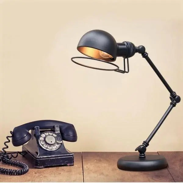 Lampe De Bureau Industrielle Articulée Déco Indus