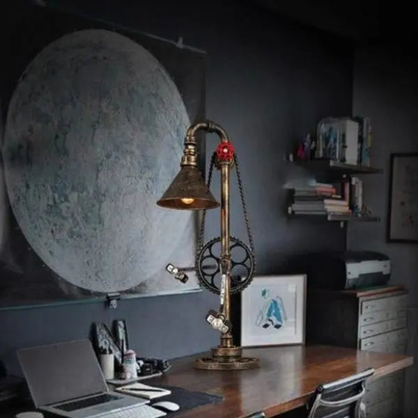 Lampe De Bureau Type Industriel Déco Indus