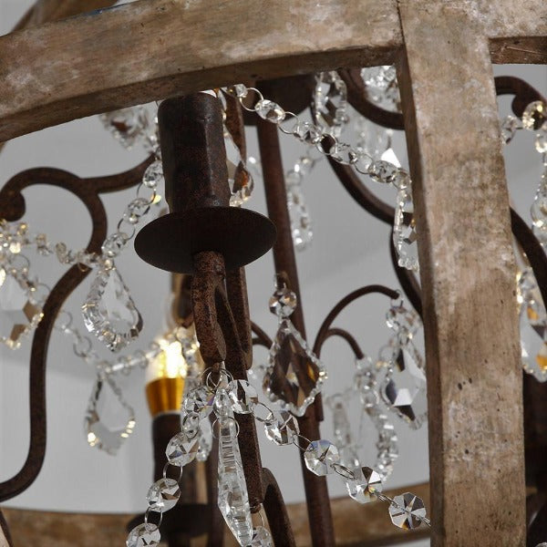 Suspension Industrielle Luxueux Tressage Déco Indus