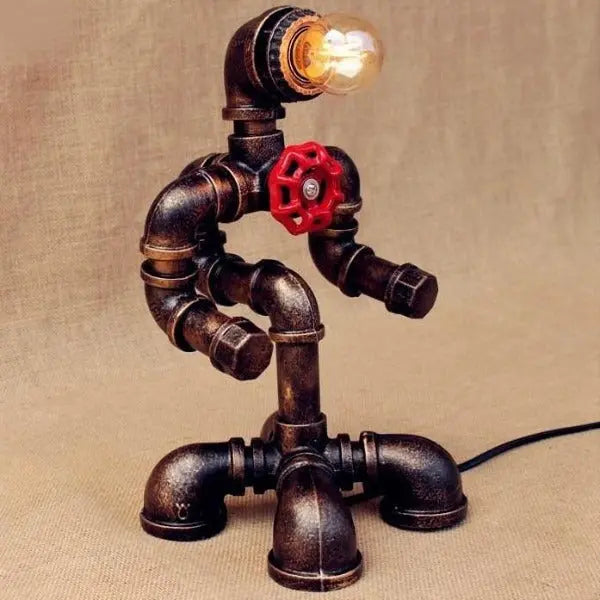 Lampe à Poser Industrielle E27 Déco Indus