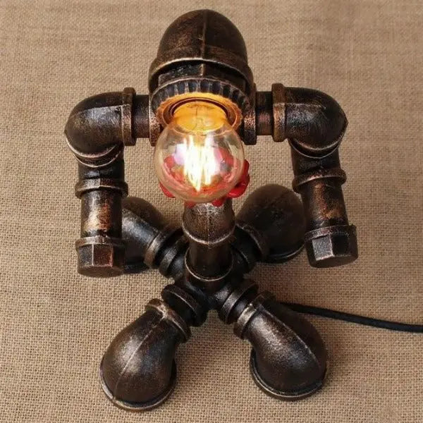 Lampe à Poser Industrielle E27 Déco Indus