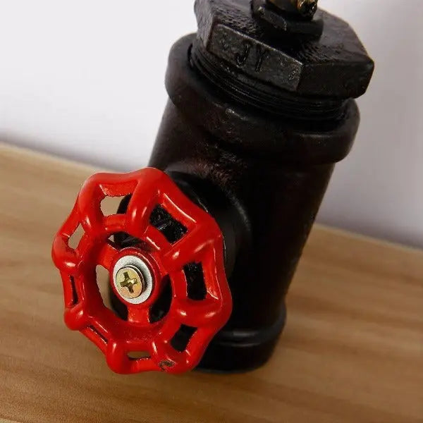 Lampe à Poser Industrielle En Fer Noir Déco Indus