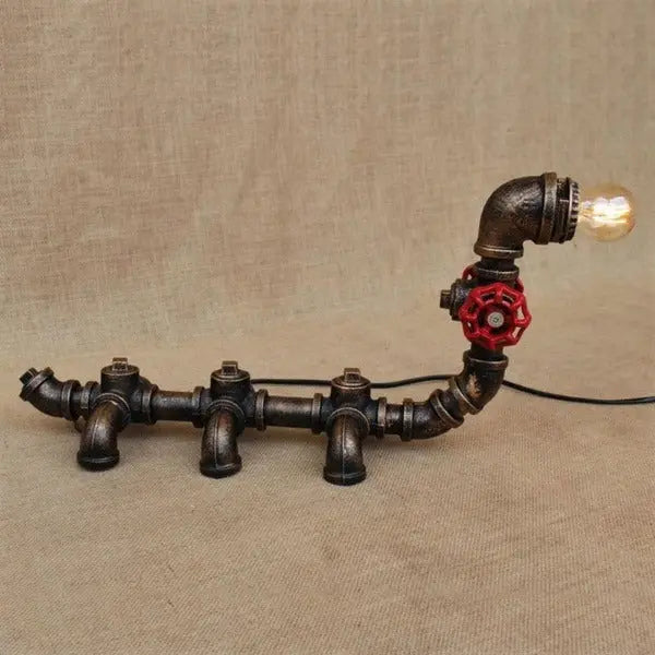 Lampe à Poser Industrielle Filaire Déco Indus