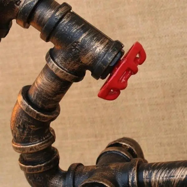 Lampe à Poser Industrielle Unique Déco Indus