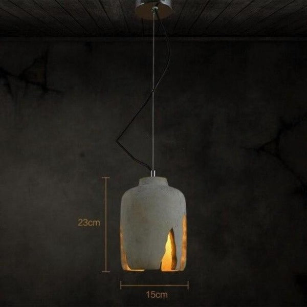 Lustre Industriel De Salon Rétro