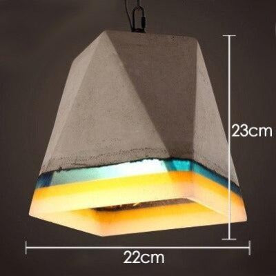 Lustre Industriel Décoration Suspendu