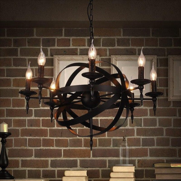 Lustre Industriel Géant Déco Indus