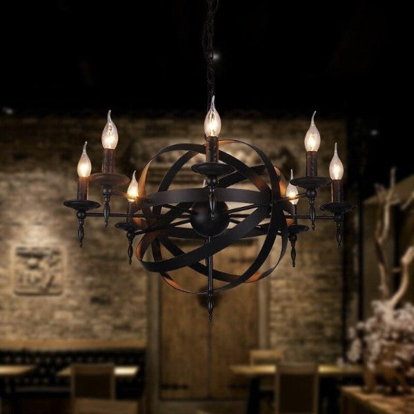 Lustre Industriel Géant Déco Indus