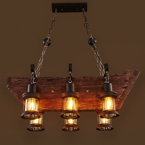 Lustre Industriel De Séjour Déco Indus