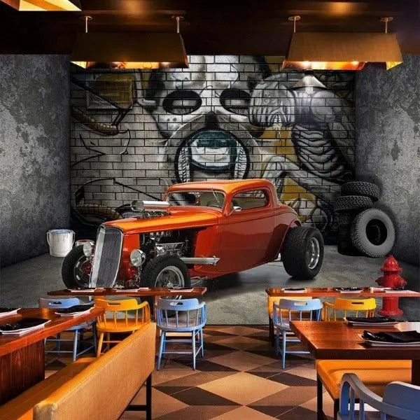 Papier Peint Atelier Industriel Déco Indus