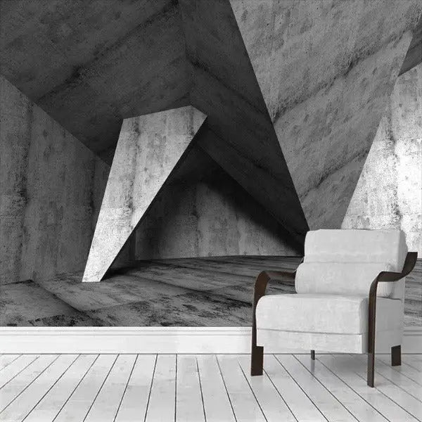 Papier Peint Béton Industriel Déco Indus