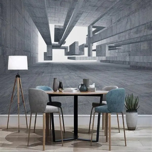 Papier Peint Design Industriel Déco Indus