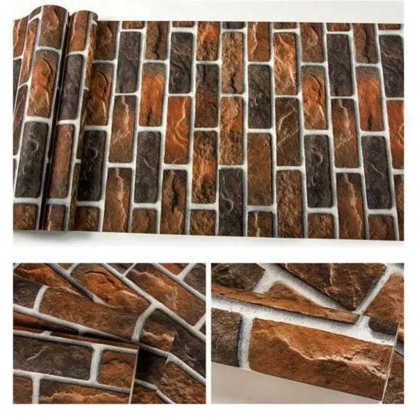 Papier Peint Brique Industriel
