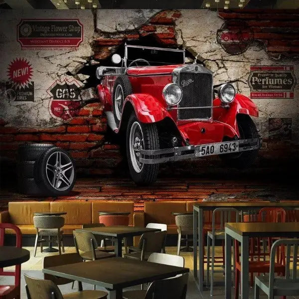 Papier Peint Industriel Cars Déco Indus