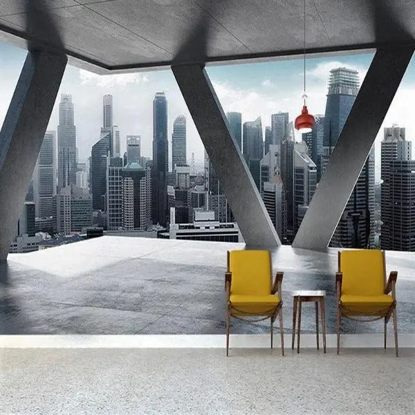 Papier Peint Industriel panoramique moderne Déco Indus