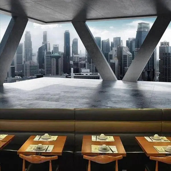 Papier Peint Industriel panoramique moderne Déco Indus