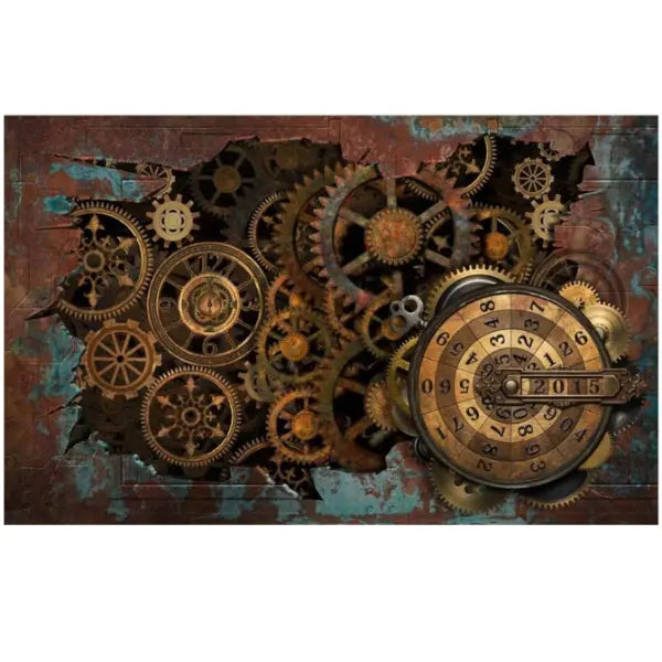 Papier Peint Style Industriel Déco Indus