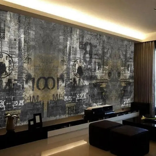 Papier Peint Esprit Industriel Déco Indus