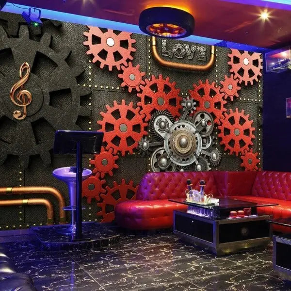 Papier Peint À Motif Industriel Déco Indus