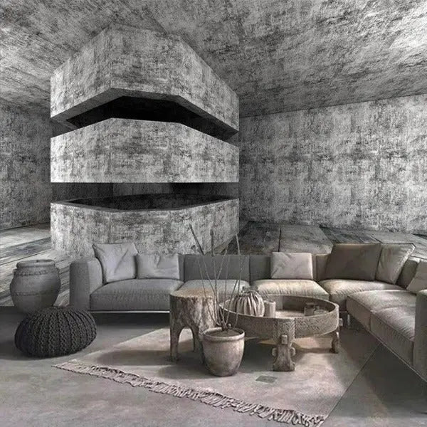 Papier Peint Look Industriel Déco Indus