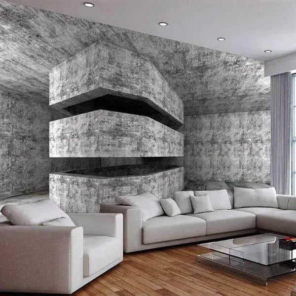 Papier Peint Look Industriel Déco Indus