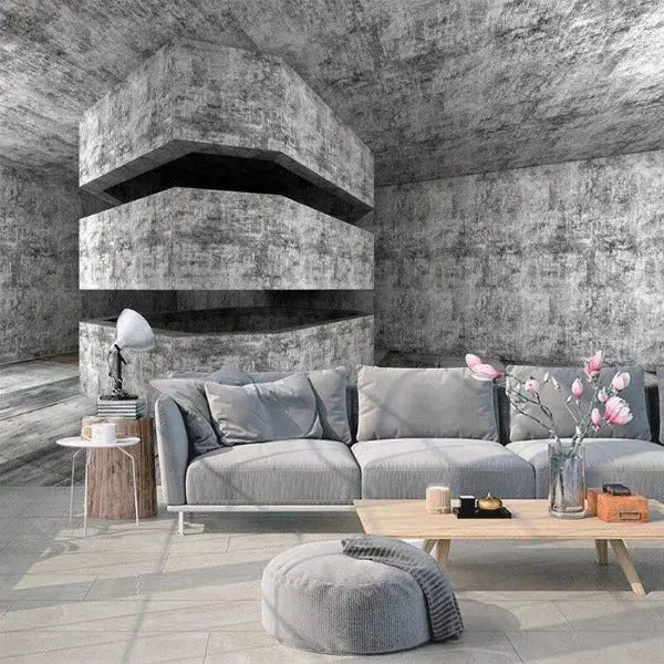 Papier Peint Look Industriel Déco Indus