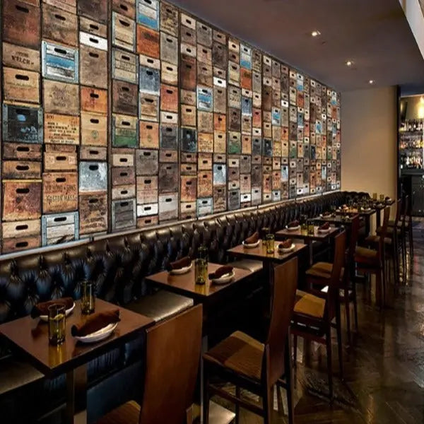 Papier Peint Casier Industriel Déco Indus